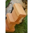 Decor-Spielzeug Holz-Bauklötze - 22-teilig - geölt
