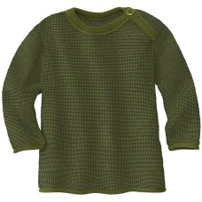 disana Melange-Pullover Kleinkinder Wolle Langarmshirt Gr. 74/80 & 86/92