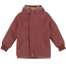 finkid JUURI wendbare Kinder Winterjacke mit Teddyfutter Gr. 90/100