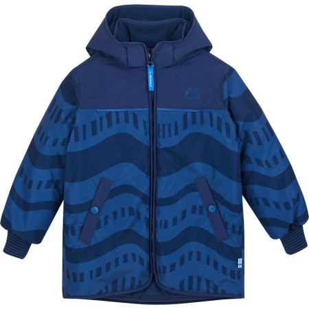 finkid KUVIO Kinder Winterjacke mit Nordik Print Gr. 90/100 - 140/150