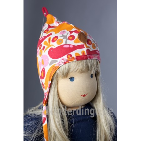 finkid POPI Jersey Kinder Zipfelmütze Gr. 40, 44 & 48