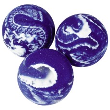 goki Flummi Space mit Nachleuchteffekt - Vollgummiball