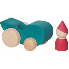 goki Greiffahrzeug aus Holz - verschiedene Farben und Formen zur Auswahl