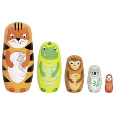 goki Matroschka Puppen - Tiger Tavi und seine Freunde