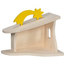 HOLZTIGER Stall / Krippe aus Holz