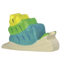 HOLZTIGER Schnecke - Holzfigur zum Spiele oder Dekorieren