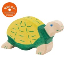 HOLZTIGER Schildkröte - Holzfigur zum Spiele oder Dekorieren