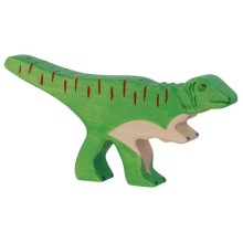 HOLZTIGER Allosaurus - Holzfigur zum Spiele oder Dekorieren