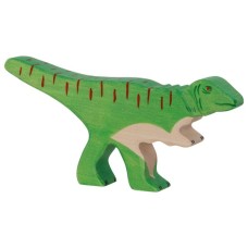 HOLZTIGER Allosaurus - Holzfigur zum Spiele oder Dekorieren