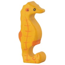 HOLZTIGER Seepferd - Holzfigur zum Spiele oder Dekorieren