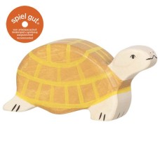 HOLZTIGER Schildkröte - Holzfigur zum Spiele oder Dekorieren