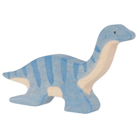 HOLZTIGER Plesiosaurus - Holzfigur zum Spiele oder Dekorieren