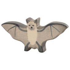 HOLZTIGER Fledermaus - Holzfigur zum Spiele oder Dekorieren