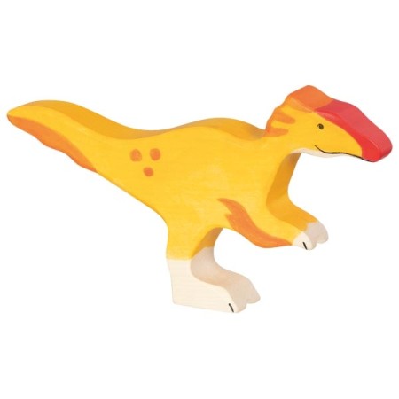 HOLZTIGER Utahraptor - Holzfigur zum Spiele oder Dekorieren