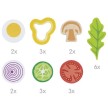 goki Salat Set Vitalbowl für die Kinderküche