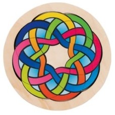 goki Holz Einlege-Knobelpuzzle