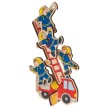 goki Holz Aufstellpuzzle Feuerwehr