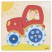 goki Holz Steckpuzzle Traktor