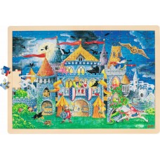 goki Holz Einlegepuzzle 192-teilig - verschiedene Motive zur Auswahl