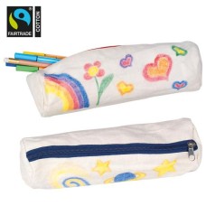 goki Federtasche aus Baumwolle zum selbst Gestalten