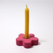 GRIMM'S Rosa Blume - Kerzenhalter oder Steckerhalter für Tischdekorationen