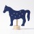 blaues Pferd