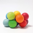 GRIMM'S Kugelgreifling Regenbogen Babygreifling aus Holz