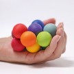 GRIMM'S Kugelgreifling Regenbogen Babygreifling aus Holz
