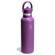Hydro Flask 21 oz Standard Mouth Thermo Edelstahl Trinkflasche 621 ml Flex Straw Cap