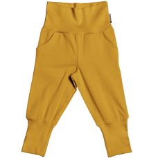 maxomorra Pants Waist Sweat Solid Kleinkinder Pumphose GOTS Gr. 62 - 116