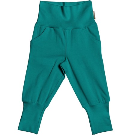 maxomorra Pants Waist Sweat Solid Kleinkinder Pumphose GOTS Gr. 62 - 116