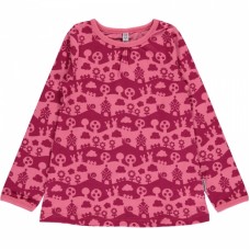 maxomorra Top A-line LS Mädchen Langarmshirt GOTS Gr. 86/92