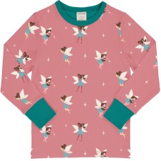 maxomorra Top LS FAIRY Kinder Langarmshirt GOTS Gr. 98 - 140