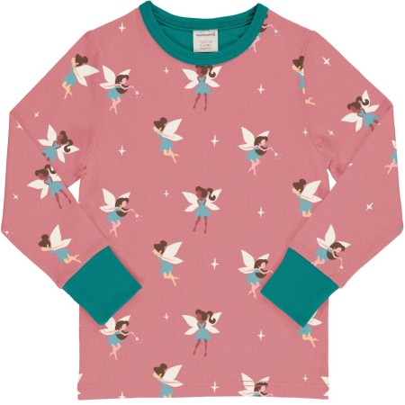 maxomorra Top LS FAIRY Kinder Langarmshirt GOTS Gr. 98 - 140