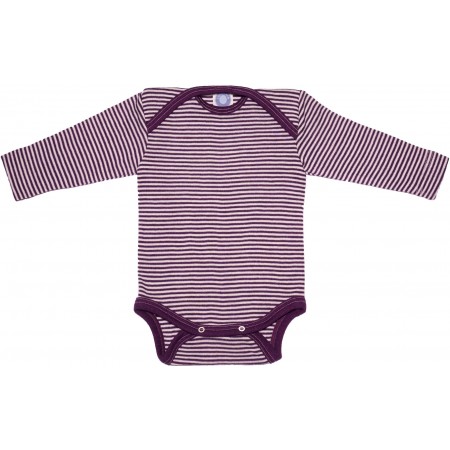 COSILANA Baby-Body langarm - Wolle/Seide Gr. 50/56 - 98/104