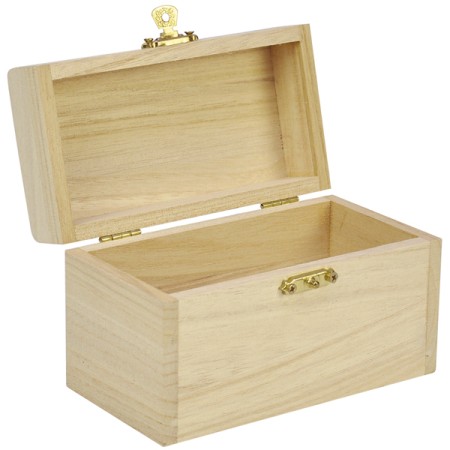 Holz Schatzkistchen für kleine Kostbarkeiten