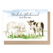  
Titel: Geburtstagskarte Schafe