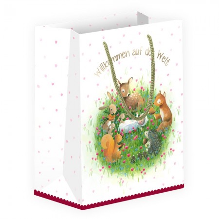 Grätz Verlag - Geschenktüte aus Papier mit Stoffkordeln