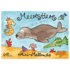 Grätz Verlag - Mini-Malbuch Tiere DIN-A7 - Illustration: Annett Rudolph