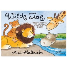 Grätz Verlag - Mini-Malbuch Tiere DIN-A7 - Illustration: Annett Rudolph