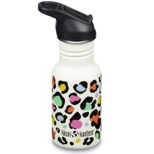 klean kanteen Kid Classic Edelstahl Trinkflasche 355 ml Flip Sport Cap