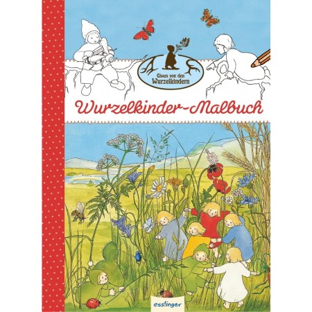 Esslinger-Verlag Wurzelkinder-Malbuch Illustration: Sibylle von Olfers