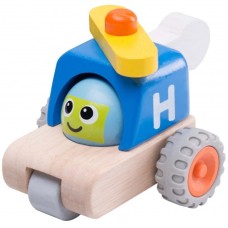 Wonderworld Smiley Fire Engine oder Helicopter - aus Holz