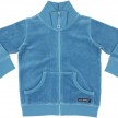 VILLERVALLA jacket VELOUR sky Kinder Baumwolljacke Gr. 110 - 152