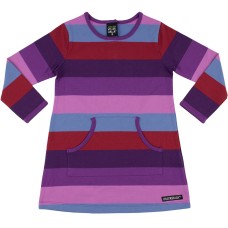 VILLERVALLA dress multistripe LS Mädchen Langarmkleid Gr. 98 - 128