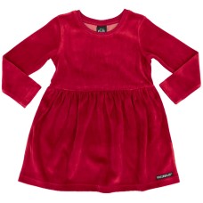 VILLERVALLA twirl dress VELOUR Mädchen Langarmkleid Gr. 122