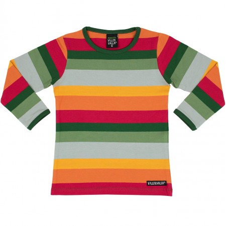 VILLERVALLA t-shirt multistripe Kinder Langarmshirt Gr. 104 - 152