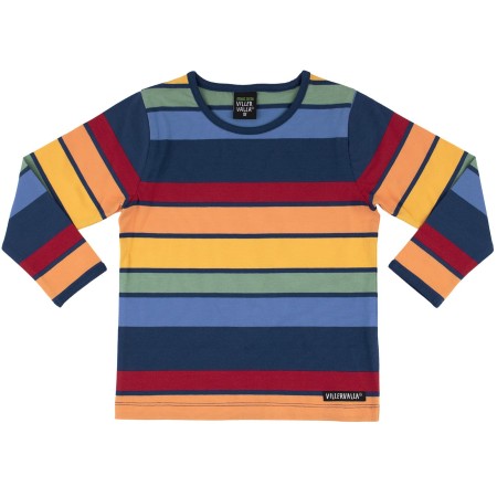 VILLERVALLA t-shirt multistripe Kinder Langarmshirt Gr. 98 - 152