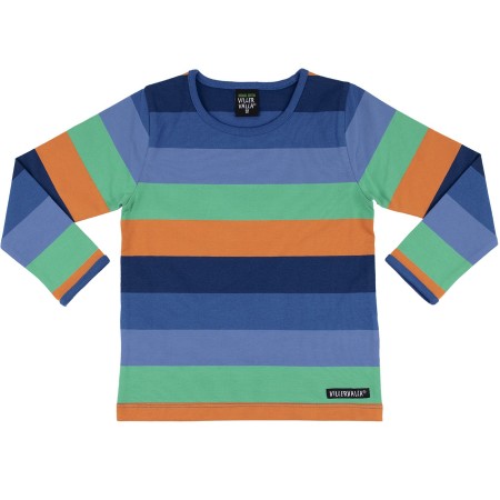 VILLERVALLA t-shirt multistripe LS Kinder Langarmshirt Gr. 98 - 152