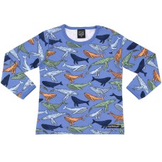 VILLERVALLA t-shirt WHALE NAUTIC Kinder Langarmshirt Gr. 104 - 152